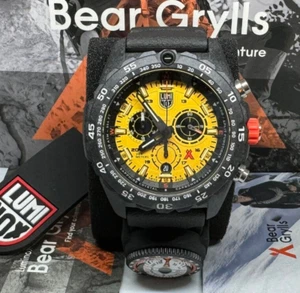 Luminox Bear Grylls Master Chrono Yellow Dial XB.3745 Series Diver Watch