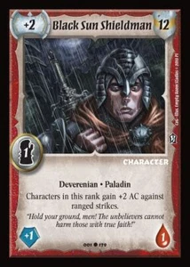 Black Sun Shieldman - Deverenian - Warlord Saga of the Storm - Imagen 1 de 1