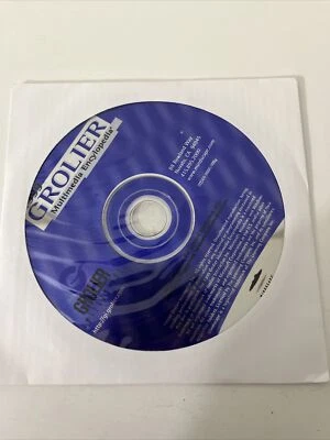 1999 Grolier Multimedia Encyclopedia PC CD-ROM Win 98 / 95 / 3.1 / NT OEM V11.0 - Image 1 of 3