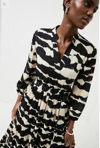 Maxi Vestido Boho Karen Millen Tie Dye Viscosa en Niveles Para Mujer Talla US 8 UK 10 - Imagen 1 de 9