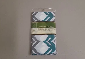 Rideau de douche Home Collection imprimé intégral 70 en L x 72 en L NEUF scellé - Photo 1/2