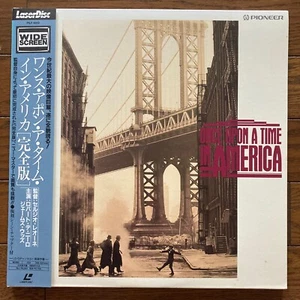 Once Upon a Time in America Sergio Leone Robert De Niro WIDESCREEN Laserdisc LD - Picture 1 of 4