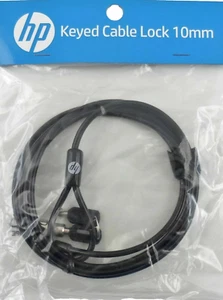 NUEVO HP Bloqueo de Cable de Seguridad con Llave 6FT, 2 Llaves para Slice G2, Z2 MINI, 15U, T1A62UT - Imagen 1 de 3