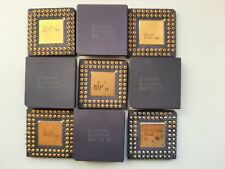 Intel TA80188 80188 80186 rare extended temp Vintage CPU GOLD desold QTY: 1