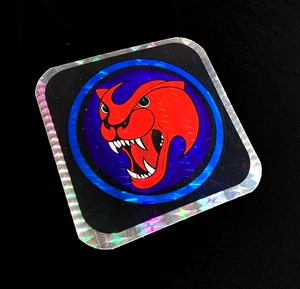 THUNDERCATS Animation Cartoon VINTAGE Vending Sticker Aufkleber Prisma Prismatic Folie - Bild 1 von 3