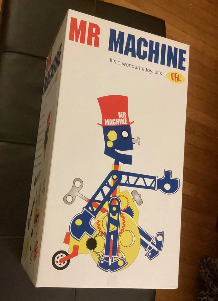 RARO 2004 Ideal Mr Machine Robot Vintage Remake Reproducción NUEVO EN CAJA Foto 1 de 4
