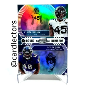 2020 Contenders Optic K'LAVON CHAISSON PATRICK QUEEN Round Numbers Silver PRIZM - Bild 1 von 2
