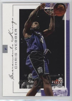 Fleer 2000-01 genuino Chris Webber #27 patio Foto 1 de 2