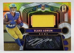 Blake Corum 2024 Panini Gold Standard Rookie Patch Auto /49 RPA RC #211 - Picture 1 of 2