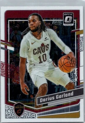 2023-24 Donruss Optic #31 Darius Garland Hyper Green - Image 1 of 2