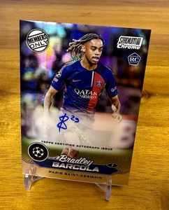 2023/24 TOPPS STADIUM CLUB CHROME BRADLEY BARCOLA /100 ROOKIE AUTO MEMBERS ONLY - Bild 1 von 2