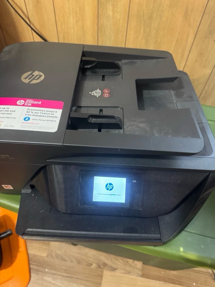 HP OfficeJet Pro 6978 Wireless All-In-One Inkjet Printer Tested Working Need Ink - Image 1 of 4