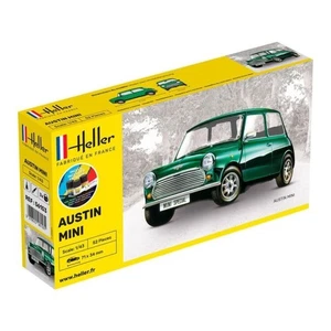 Heller 1/43 Model Kit 56153 Austin Mini Car Starter Kit - Picture 1 of 1