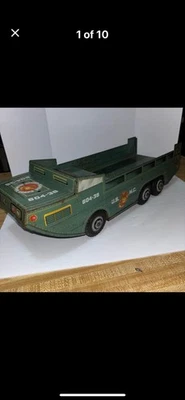 1950S MARX LUMAR U.S. MARINE CORP AMPHIBIOUS DUCK BOAT TRUCK PRESSED STEEL TOY - Image 1 of 4