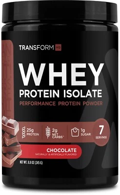 TransformHQ Whey Protein Isolate (WPI) pó sabor chocolate - 7 porções - Imagem 1 de 4