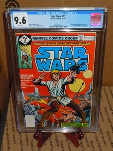 Star Wars #17 CGC 9.6 WHITMAN Variant Edition Marvel Comics 1978 - Foto 1 di 8