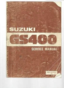 Suzuki GS400 Service Manual 99500-34010-01E - Imagen 1 de 2