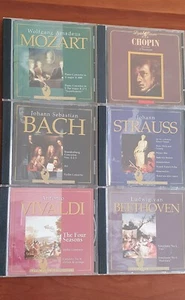 The Master Collection Strauss Vivaldi Mozart Chopin Bach Beethoven CD Sammlung - Bild 1 von 4