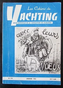 BATEAUX VOILES PLAISANCE CAHIERS DU YACHTING N° 110 de 1961 PLAN SLOOP MARCONI - Picture 1 of 2