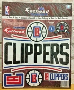 Los Angeles Clippers NBA Fathead Teammates Peel & Stick Vinyl Decal Corn Hole - Picture 1 of 1