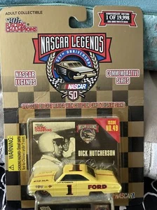 Racing Champions:Nascar Legends 50th Anniversary Dick Hutcherson 1:64 DieCast - Picture 1 of 4