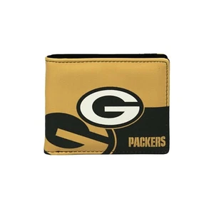 Green Bay Packers Bi-fold Wallet, NFL Licensed - Picture 1 of 4