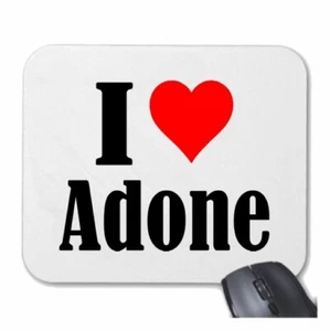 MOUSEPAD Mauspad I Love Adone Ich Liebe Adone - Photo 1/1