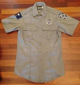 Batesburg Leesville, So Car Official BLAUER Policemen Uniform Short Sleeve SHIRT - Picture 1 of 8