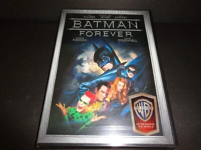 BATMAN FOREVER-Spec Edition-VAL KILMER is Two Face Tommy Lee Jones target--DVD - Image 1 of 4