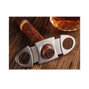 Cortador de cigarros portátil de acero inoxidable gadgets de bolsillo cuchillo cortador tijera - Imagen 1 de 5