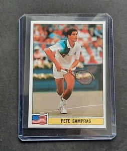 Pete SAMPRAS Rookie RC Sticker Panini Tennis 1992 92 #135 New - Picture 1 of 5