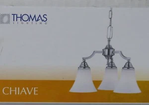 Thomas Lighting SL8076 3 Light Chiave Chandelier - SL8076-78 ~ NEW IN BOX ~ $182 - Picture 1 of 5