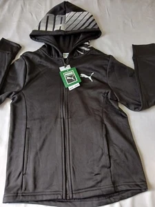 Puma Atletic Size 8 Jacket Children's Sip Up Hoodie - Picture 1 of 6