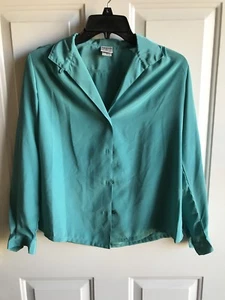 Mujer Kristin Mangas Largas Botones Azul Talla 6 - Imagen 1 de 3