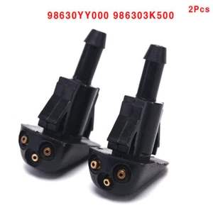 2X Windshield Wiper Washer Sprayer Nozzle For Hyundai Kia 98630YY000 986303.xy - Bild 1 von 9