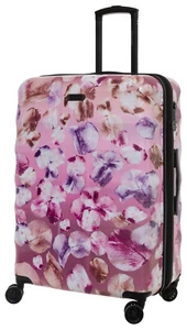 Reisegepäck Cavalet Koffer Trolley Print Pink Blume Lila Bunt 74cm groß Bowatex - Bild 1 von 6