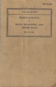 Historical book Hand, Measuring, and Power Tools, 1941 - Picture 1 of 1