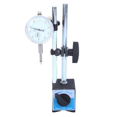 KAYESAMPRA Magnetfuß Magnet Messstativ Messuhr Magnetstativ Messuhrhalter 0-10 0,01 mm DE