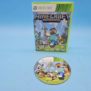 Minecraft Xbox 360 Edition Microsoft Xbox 360 2013 No Manual Tested Works. - Picture 1 of 5