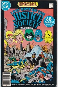 Especial de Last Days of the Justice Society #1 (1986, DC) 62 páginas historia de la JSA - Imagen 1 de 2