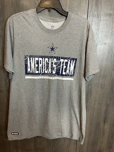Camiseta Dallas Cowboys Americas Team Combine Auténtica Adulto Grande Gris Nueva con Etiquetas - Imagen 1 de 6