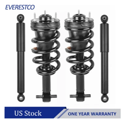 4PCS Front + Rear Shock Absorbers Struts For GMC Yukon Chevrolet Tahoe Suburban - Image 1 of 4