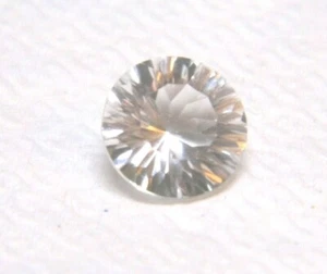 Topacio blanco brasileño 5,12 quilates 11 x 6,5 mm piedra preciosa suelta redonda NUEVO - Imagen 1 de 1