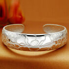 Open Bracelet Bangle Lotus Jewelry for to