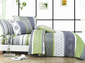 Dexter Super King Size Duvet Quilt Cover Set - Picture 1 of 3