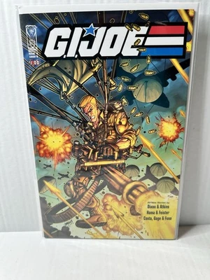 GI Joe 0 Variant Cover 1st Print Appearance Snake Eyes Dixon Hama IDW Comic 2008 - Image 1 of 4