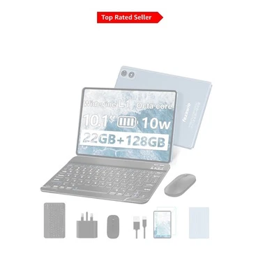 2025 New 10-inch Tablet - 22GB RAM + 128GB ROM, Ideal for Entertainment & Office - Image 1 of 4