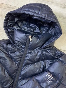 Lauren Ralph Lauren Down Hooded Packable Puffer Jacket Womens S Small - Picture 1 of 19