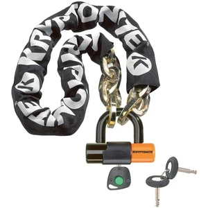 Kryptonite Bike Lock New York Chain 1210 (12mm x 100cm) & EVS4 Disc 14mm Shackle - Picture 1 of 1