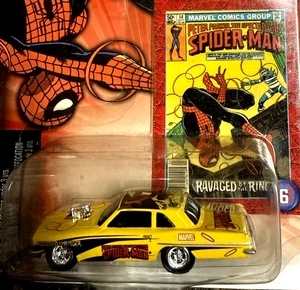 2004 Johnny Lightning Peter Parker Spectacular Spider-Man , 1973 Pontiac Tempest - Picture 1 of 10